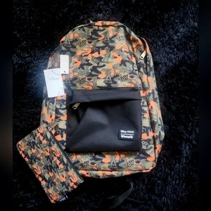 Loungefly Toy Story Camo backpack and pencil pouch